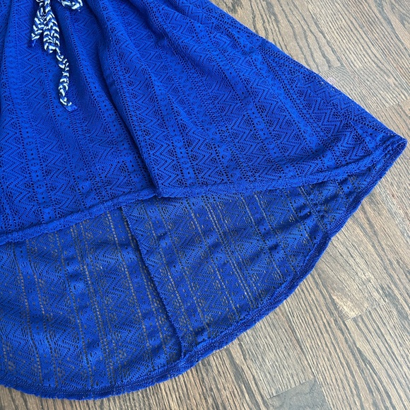 Girls Royal Blue Dress - Picture 2 of 5